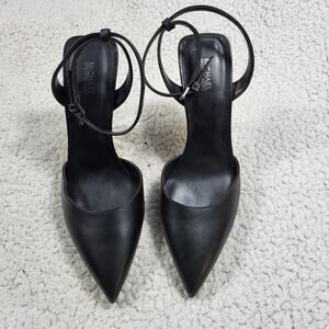 NEW Michael Michael Kors Imani heeled leather Stiletto shoes SIZE 8.5M